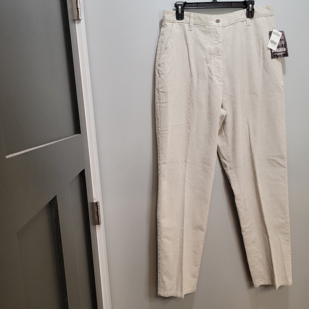 Woolrich Women's 1964 Corduroy High-Rise Pants Size 16 NWT! DEADSTOCK
